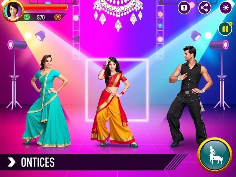Step Up Bollywood Fever gameplay screenshot